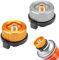 KHDULQ Regulador Camping Gas,2 Piezas Adaptador de Cartucho de Gas,Conector de Estufa de Camping,Función de Apagado Automático,Uso General,para Picnics al Aire Libre Utensilios de Cocina