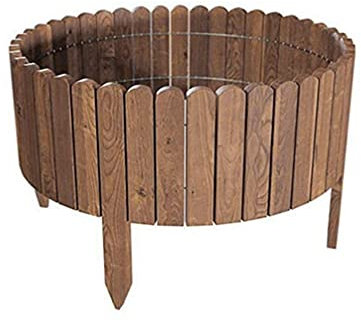 Panneaux de clôture en bois naturel massif pour jardin, pelouse, décoration de fête de mariage, 120 × 40 cm