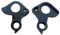 XUBOR Fahrrad Mech Dropout, for Shimano, for Canyon, for Speedmax CF SLX CFR Disc Umwerfer Rahmen Aufhänger Carbon Rahmen GP0300-01 EP0990-01 Schaltauge hinten