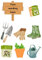 Edible print A4 Garden Cake topper set cake decorations icing paper UNCUT gardening