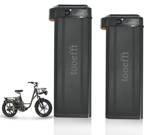 toofft elektrischer Fahrrad-Akku 48V 20.8Ah 30Ah Lithium-Akku für fiido t1 pro fiido Q2 Polarna F10 elektrisches Fahrrad (48V 30Ah)