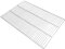 Grille de cuisson robuste revêtue de zinc - Antidérapante - Anti-rouille - Pour four et barbecue - Pour la cuisine intérieure et extérieure - 50 x 40 cm