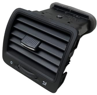 Rejilla Aire Frontal Repuesto para VW para Jetta MK5 para Golf 5 para GTI R32 Rabbit Salida Aire Acondicionado para Salpicadero 1K0819703 1K0819704 Compatible Avec Rejilla Ventilacion(Right)