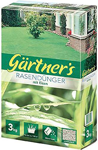 Gärtner's Rasendünger mit Eisen 3 kg