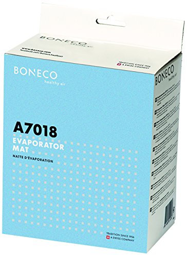 BONECO Verdunstermatte A7018 - für den Luftbefeuchter Verdunster E2441A - aus umweltfreundlichem Papier für optimale Befeuchtungsleistung, Weiß