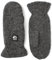 Hestra Basic Wool Fäustlinge Handschuhe Fausthandschuhe Herrenhandschuhe Damenhandschuhe (9 HS - anthrazit)