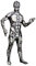 Morphsuits MLMADM Roboter Kostüm Erwachsenenkostüme, M