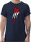 T-Shirt Herren - Länder Fahnen und Flaggen - Österreich Krallenspuren - XL - Navy Blau - österreich Fanartikel Country Austria Shirt oesterreich Tshirt Fahne Shirts Fussball t-schirts fußball t