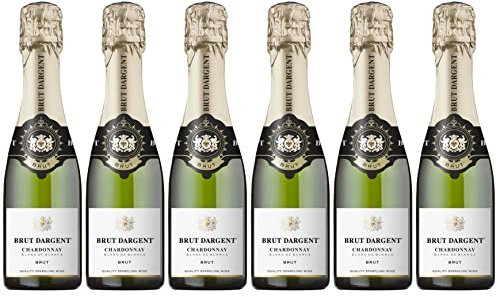 Brut Dargent - Vin effervescent Blanc de Blancs Chardonnay Brut (6 x 0.20 L)