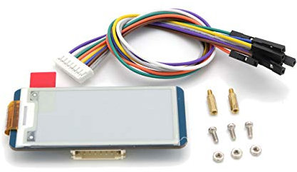250x122 Resolution 2.13 Inch e-Paper Display HAT E-Ink Screen LCD Module SPI Interface with Embedded Controller for Raspberry Pi 2B 3B 3B+ 4B Zero Zero W/Ardui/STM32/Jetson Nano