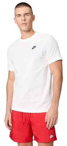 Nike Herren NSW Tee Club Embroidered Futura Short Sleeve