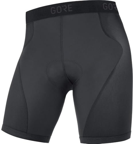 GORE WEAR Herren C3 Unterziehtights+ Kurze, Schwarz, XL EU