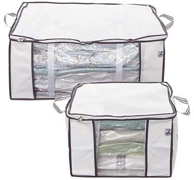Lakeland Vacuum Clothes and Duvet Storage Tote Bags Bundle
