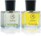 Raumduft Reed Diffuser 1er Pack - Geschenkset Raumduft Lemongrass 50ml & Orange 50ml - Raumduft Diffusors mit Bambusstöcken - Raumduft Set für Aromatherapie - Bester für Schlafzimmer - Heim - Büro