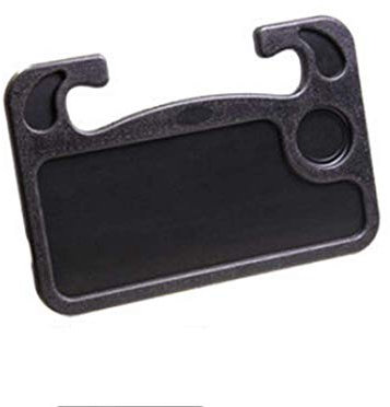 Mayco Bell - Bandeja para volante de coche y soporte para asiento de vehículo para ordenador portátil, portátil, bandeja de alimentación (negro)
