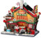 Lemax 25863-UK Santa's Wonderland Lighted Buildings: Santa's Hot Rod Garage