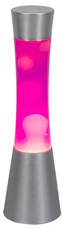 Lavalampe MINKA Retrolampe Stimmungslicht Glitterlampe Tischleuchte Lavaleuchte Dekolampe