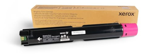 Xerox VersaLink C7120 Magenta Standard Yield Toner 18K Pages | Page yield of 18K Pages Engineered for Xerox VersaLink C7120 Delivers spot-on printing results and sharp text edges