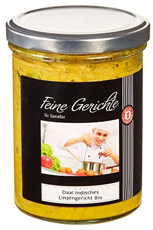 Schrader | Daal Indisches Linsengericht | Bio | vegan | 370g im Glas