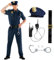 Morph Disfraz Policia Hombre Adulto, Traje Policia,Disfraces Policía, Disfraz Carnaval Hombre y Halloween, XXL
