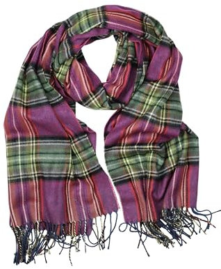 collezione alessandro Italienischer Schal Scotland Made in Italy 200 x 65 cm