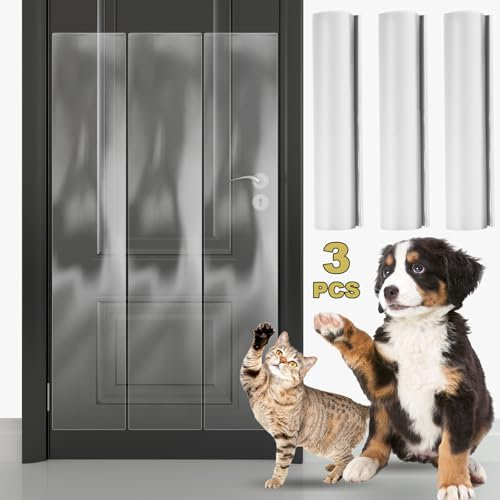 Kilpkonn Katzen Kratzschutz Folie, Kratzschutz Katze Tape, Kratzschutz für Katzen, Selbstklebend Kratzschutzfolie, Kratzfolie Anti Kratz Tape für Möbel Couch Sofa Wand Tür Schutz(30cm x 3M)