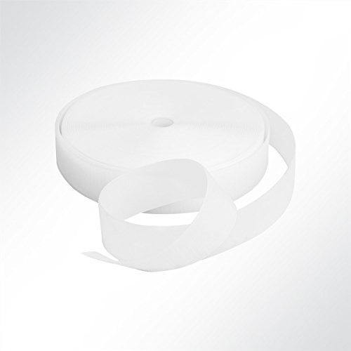 LYSEL® Klettband zum Schweißen HF weiß Hakenband Breite 20mm VE 25 Meter