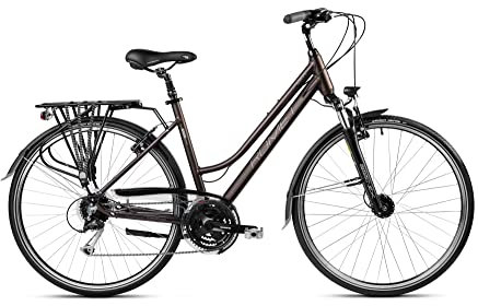 BICICLETTE CANELLINI Trekking Fahrrad ROMET Gazela 5 Braun - M