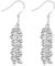YANQSHM Ohrringe Silber 925,S925 Sterling Silber Perlen Trauben-Cluster-Tropfenohrringe für Frauen, Quasten-Ohrhänger, Hypoallergene Hakenohrringe, Geburtstagsgeschenke für Frauen Und Mädchen