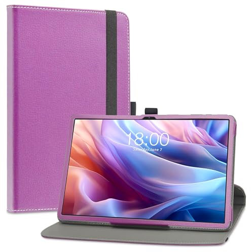 LiuShan Custodia per TECLAST T65 Max Tablet,360 Gradi di Rotazione Custodia in Pelle PU con Supporto Caso Compatibile con TECLAST T65 Max 13 Pollici,Viola