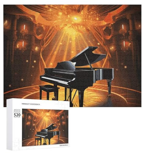 Jigsaw Puzzles for Adults Musical Theatre Jigsaw Puzzle with Letters on Back Challenging Game Puzzle Personalized Puzzle Perfect for Puzzle Enthusiasts