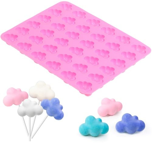 YARNOW Stampo in Silicone, Stampo in Silicone Fai Da Te, Adatto Per Cioccolato, Caramelle, Gelatina, Accessori Da Cucina, Riutilizzabile, Adatto Per La Casa E Le Feste
