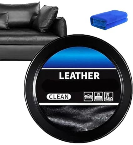 Lederreiniger-Conditioner – Auto-Lederpflegelösung, Premium-Lederreiniger | Tiefenreinigungspaste Für Autositze, Lederpolsterbehandlung, Fahrzeuginnenpflege, Lederpflegemittel Für Autos