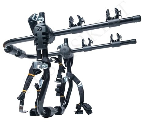 ACS PRO - 2 Fahrradträger, 2 Fahrradhalter, Einfach zu bedienen, kann 2 Fahrräder transportieren