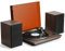 GLENCREAG Giradischi in vinile con cartuccia AT-3600L e altoparlanti da 60 W, giradischi a cinghia a 2 velocità, preamplificatore fono integrato, ingresso uscita Bluetooth e ingresso AUX, arresto
