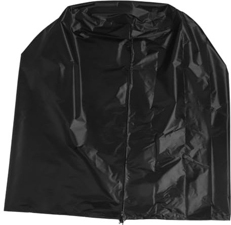 MUCKLILY Reifenabdeckung Großes Einfaches Zubehör Für Truthahnfritteusen Radabdeckung Für Wohnmobile Wohnmobil Sockelleisten Für Den Winter Trommelabdeckung Radkappen Polyester Black