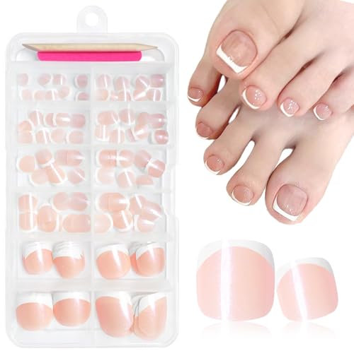 Fonyiunce Lot de 120 faux ongles à presser 12 tailles pour femmes et filles décoration de manucure DIY