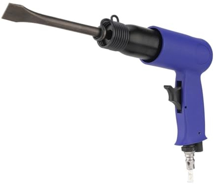 Lufthammer-Set, 4 Schaufelköpfe, Lauf aus legiertem Stahl, pneumatisches Schaufelwerkzeug mit wärmebehandelten pneumatischen Werkzeugen for Schneiden von Metall Vielseitig einsetzbar(150mm)