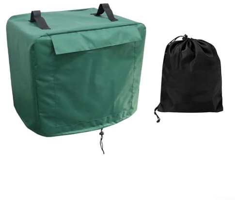 Cubierta para horno de pizza al aire libre, protector con bolsillo de almacenamiento, resistente a los rayos UV y a la intemperie, ajuste cómodo para patio y jardín