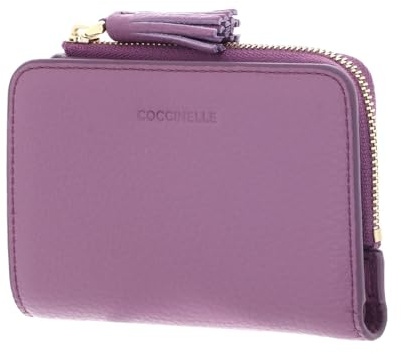 Coccinelle Leder Geldbörse Tassel Wallet Jellyfish violett