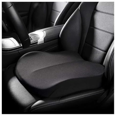 Memory Foam Keilkissen Auto für Audi 100 1991-1994, Sitzerhöhung für Erwachsene Orthopädisches Sitzkissen für Fahrersitz Autositzkissen