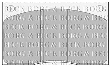 Borg & Beck BBP1074 Brake Pads To Fit Jaguar (F)