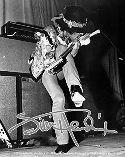 JIMI HENDRIX AUFKLEBER/STICKER # 8 LIVE - 13x10cm