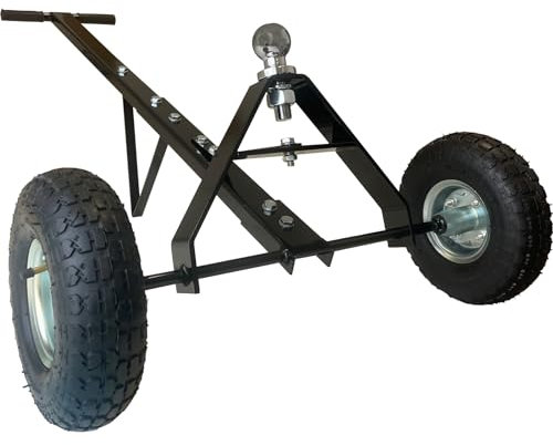 Anhänger Rangierhilfe für Wohnwagen Trailer Hänger - 270 kgCamping Rangierwagen mit Kugelkupplung einfaches Rangieren