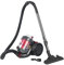 Beldray BEL0700 Bagless Cylinder Vacuum Cleaner - Compact Vac Lite, Lightweight Carpet Cleaner, Washable HEPA Filter for Removing Dust, Dirt, Allergens and Pet Hair, Crevice and Brush Tools, 700W, Red