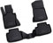 OMAC 3D Tapis de Sol Compatible avec BMW X3 E83 2003-2010 en Caoutchouc Noir