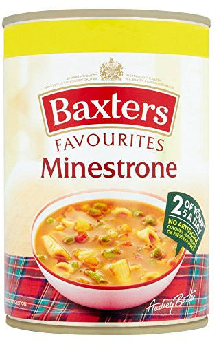 Baxter Baxters Favourites Minestrone Soup 400g x 8