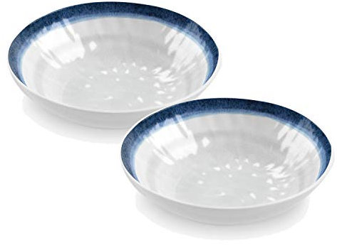 Coastal/Seaside - Outdoor/Camping/BBQ - Plastic/Melamine - Snack/Pasta/Cereal Bowl Sets (2)