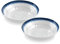 Coastal/Seaside - Outdoor/Camping/BBQ - Plastic/Melamine - Snack/Pasta/Cereal Bowl Sets (2)