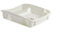 funky gadgets Large/Small Plastic Kitchen Dish Drainers Plate,Dishes,Cutlery Holder Rack Drying Tray (Cream, Large)